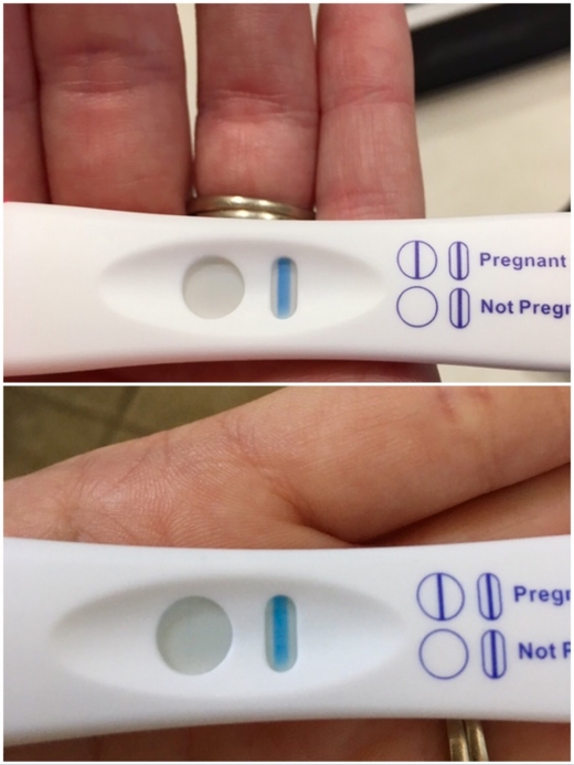 CVS Early Result Pregnancy Test, 10 Days Post Ovulation, Cycle Day 23