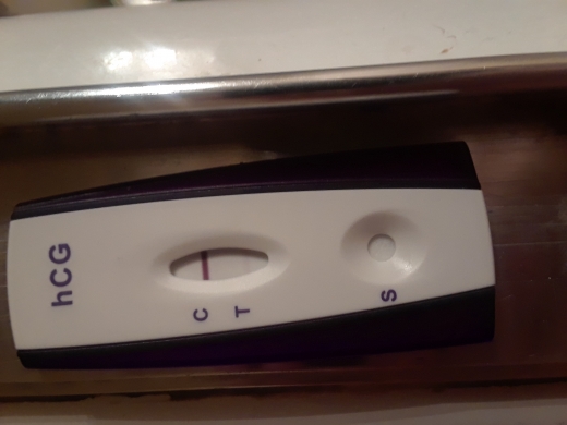 First Signal One Step Pregnancy Test, Cycle Day 22