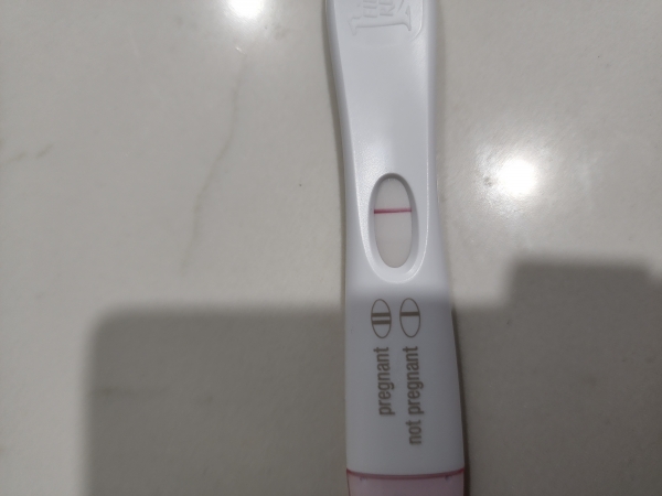 Home Pregnancy Test, FMU, Cycle Day 43