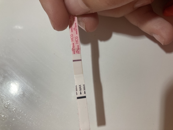 Easy-At-Home Pregnancy Test, 9 Days Post Ovulation