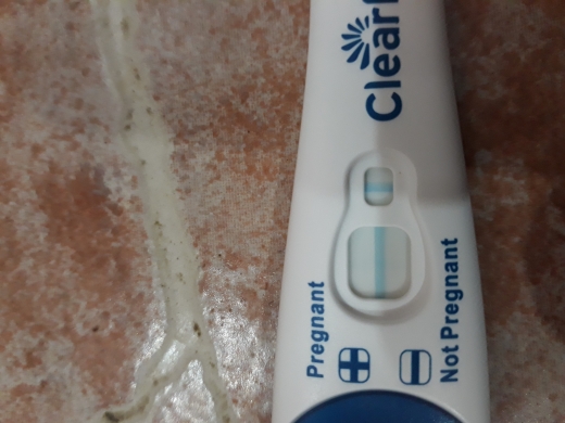 Clearblue Plus Pregnancy Test, 17 Days Post Ovulation, FMU, Cycle Day 33