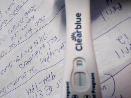 Clearblue Plus Pregnancy Test, Cycle Day 35