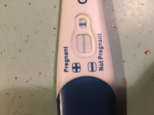 Clearblue Plus Pregnancy Test, 11 Days Post Ovulation, Cycle Day 26