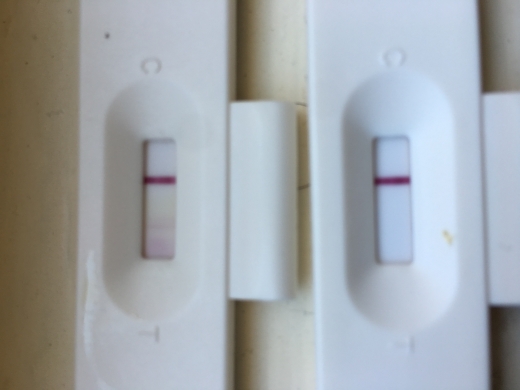 New Choice Pregnancy Test, 11 Days Post Ovulation, Cycle Day 35
