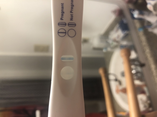 CVS Early Result Pregnancy Test, 6 Days Post Ovulation, Cycle Day 36