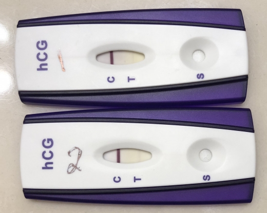 First Signal One Step Pregnancy Test, 9 Days Post Ovulation, FMU