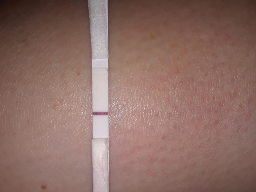 New Choice Pregnancy Test, FMU, Cycle Day 31