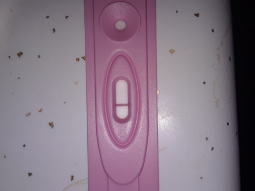 New Choice Pregnancy Test, FMU, Cycle Day 31
