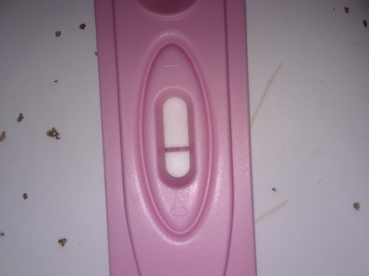 New Choice Pregnancy Test, FMU, Cycle Day 31