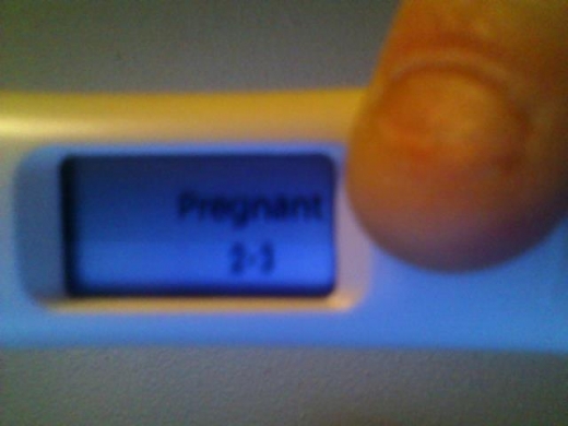 Clearblue Digital Pregnancy Test, 17 Days Post Ovulation