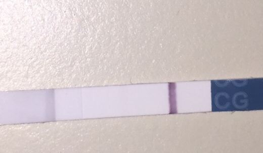 Wondfo Test Strips Pregnancy Test, 13 Days Post Ovulation, FMU