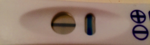 Rite Aid Early Pregnancy Test, 11 Days Post Ovulation, Cycle Day 20