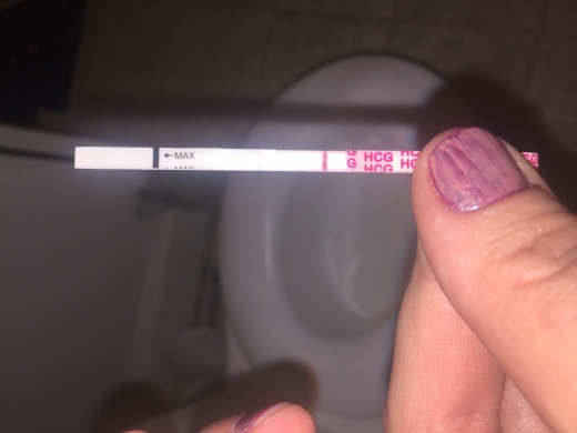 Wondfo Test Strips Pregnancy Test, Cycle Day 20