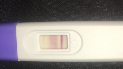 Home Pregnancy Test, Cycle Day 33
