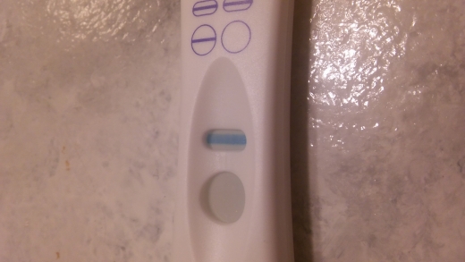 Equate One Step Pregnancy Test, FMU, Cycle Day 26