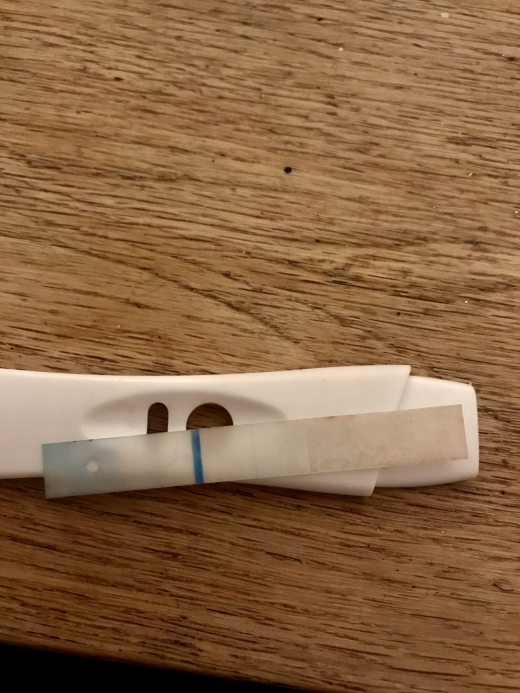 Home Pregnancy Test, 8 Days Post Ovulation