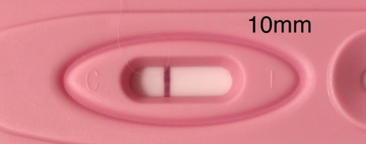 New Choice Pregnancy Test, 9 Days Post Ovulation