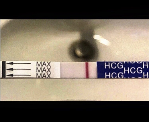 Wondfo Test Strips Pregnancy Test, 9 Days Post Ovulation, FMU