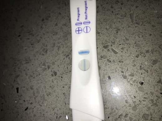Equate One Step Pregnancy Test, FMU, Cycle Day 35