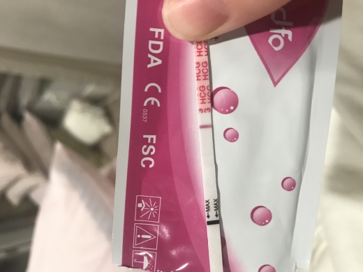 Wondfo Test Strips Pregnancy Test, 11 Days Post Ovulation, FMU