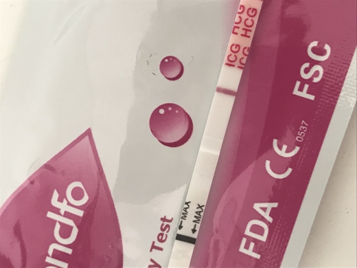 Wondfo Test Strips Pregnancy Test, 11 Days Post Ovulation