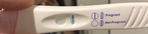 Generic Pregnancy Test, 13 Days Post Ovulation, Cycle Day 26