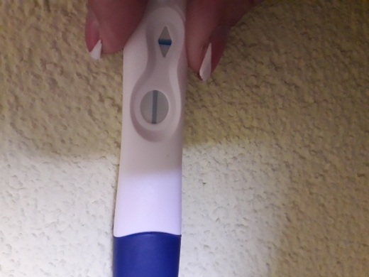 Clearblue Advanced Pregnancy Test, 9 Days Post Ovulation, Cycle Day 26