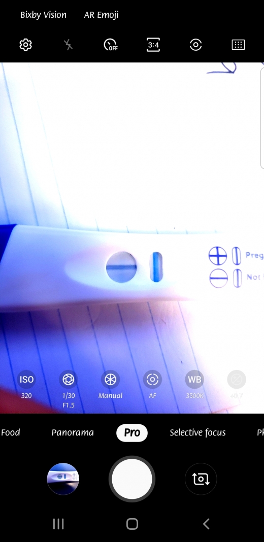 CVS One Step Pregnancy Test, 13 Days Post Ovulation, Cycle Day 31