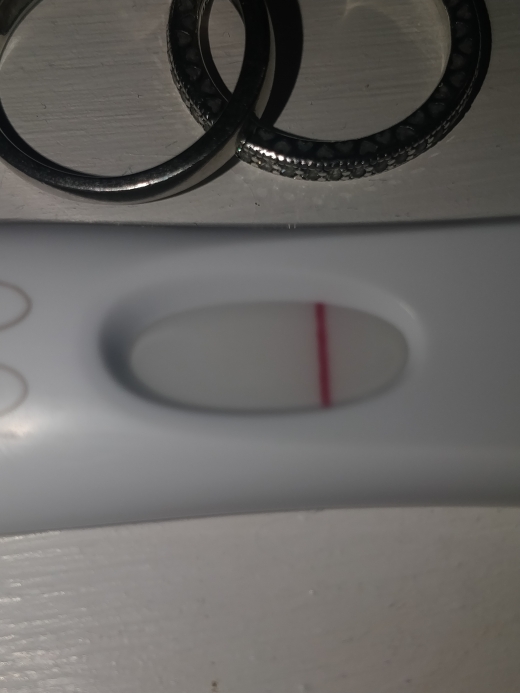 First Signal One Step Pregnancy Test, 12 Days Post Ovulation, Cycle Day 31