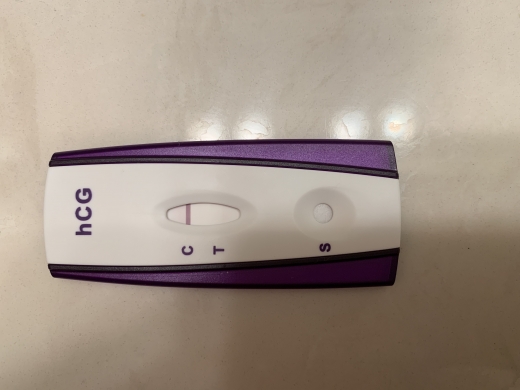 First Signal One Step Pregnancy Test, 13 Days Post Ovulation, Cycle Day 30