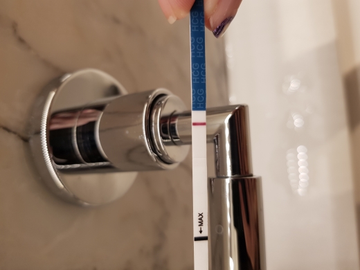 CVS Early Result Pregnancy Test, 7 Days Post Ovulation, FMU, Cycle Day 30