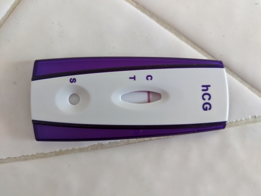 Equate One Step Pregnancy Test, 11 Days Post Ovulation, Cycle Day 35