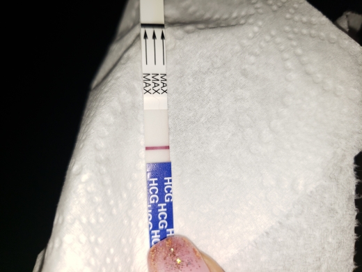 Generic Pregnancy Test, 9 Days Post Ovulation, Cycle Day 22