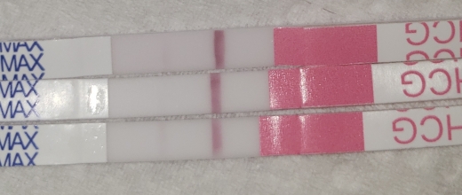 Home Pregnancy Test, 8 Days Post Ovulation, Cycle Day 21