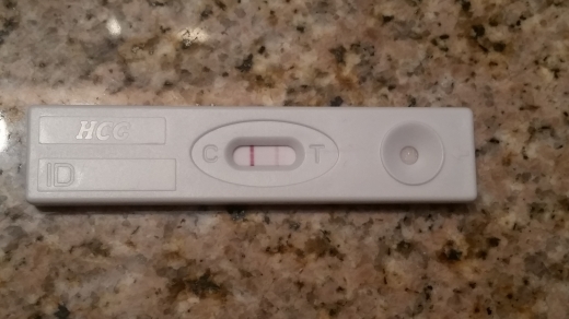 New Choice Pregnancy Test, 12 Days Post Ovulation, Cycle Day 26