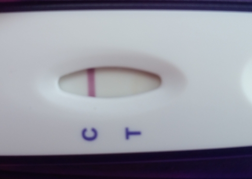 New Choice Pregnancy Test, 21 Days Post Ovulation, Cycle Day 45