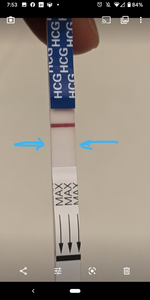 Generic Pregnancy Test, 10 Days Post Ovulation, FMU, Cycle Day 35