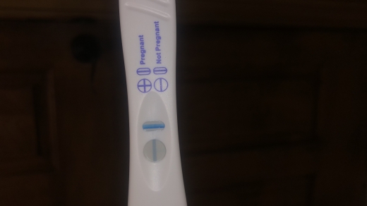 CVS Early Result Pregnancy Test, 7 Days Post Ovulation, Cycle Day 22