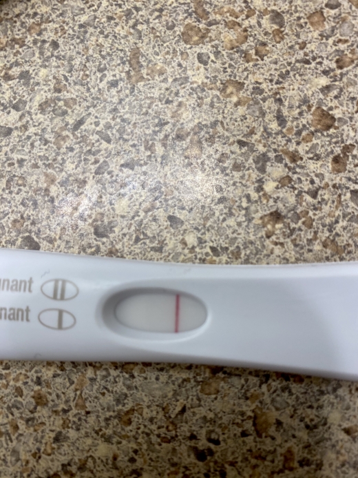 First Response Early Pregnancy Test, 9 Days Post Ovulation, Cycle Day 24