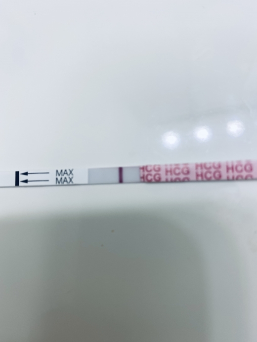 Home Pregnancy Test, Cycle Day 33