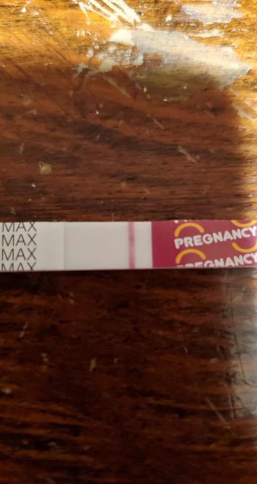 Wondfo Test Strips Pregnancy Test, 11 Days Post Ovulation, FMU, Cycle Day 25