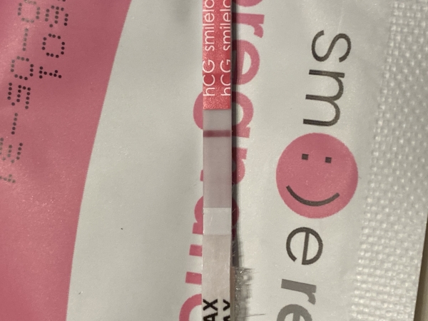 Easy-At-Home Pregnancy Test, 11 Days Post Ovulation, Cycle Day 30
