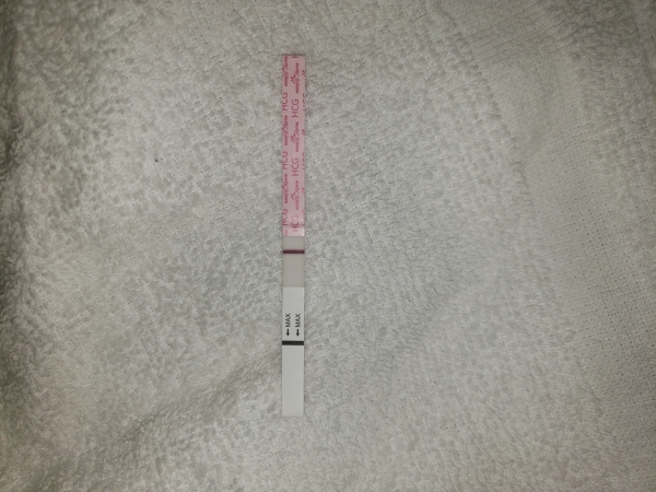 Easy-At-Home Pregnancy Test, 10 Days Post Ovulation, Cycle Day 26