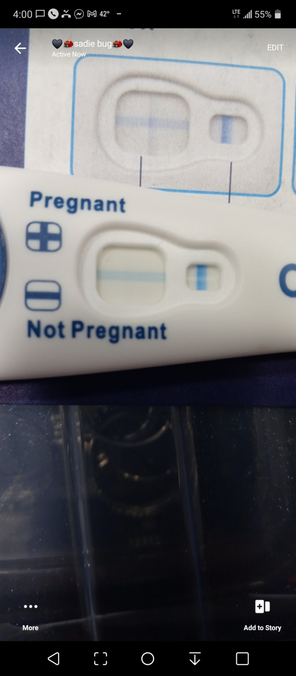 Clearblue Advanced Pregnancy Test, 16 Days Post Ovulation, FMU