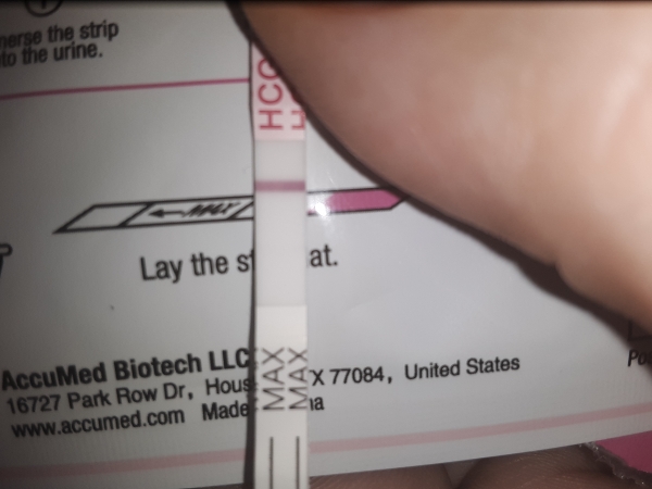 AccuMed Pregnancy Test, 10 Days Post Ovulation