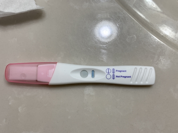 Equate One Step Pregnancy Test, 8 Days Post Ovulation, FMU, Cycle Day 25