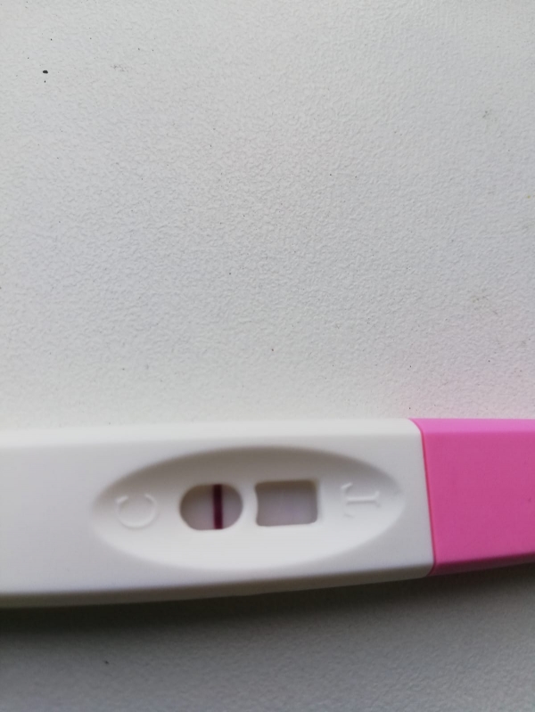 Home Pregnancy Test, 8 Days Post Ovulation, Cycle Day 18