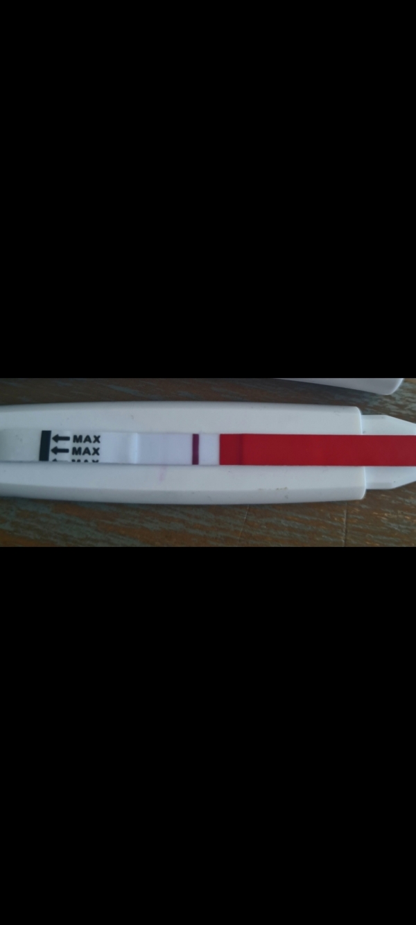 Home Pregnancy Test, 16 Days Post Ovulation, Cycle Day 44