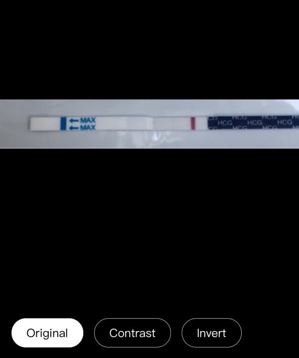 Home Pregnancy Test, 21 Days Post Ovulation, FMU, Cycle Day 45