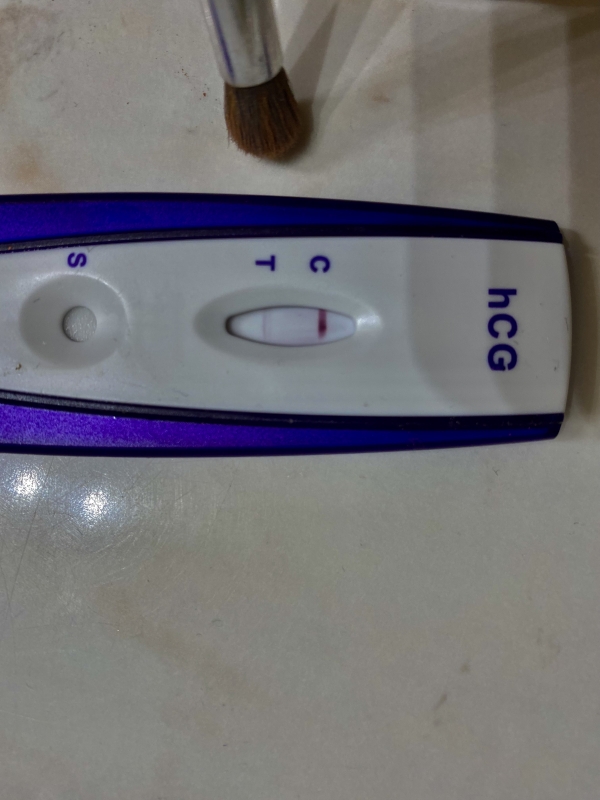 Equate One Step Pregnancy Test, 8 Days Post Ovulation, FMU, Cycle Day 25